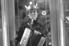 Accordion Player From Another Planet