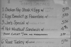 Today's Specials